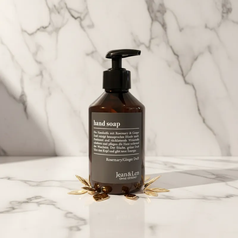 beauty product with Marble & Gold preset